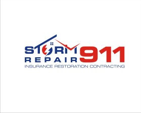 Logo Design entry 1273458 submitted by marsell to the Logo Design for Storm Repair 911 run by brian.adams