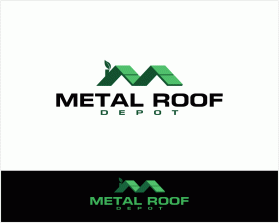 Logo Design entry 1274941 submitted by MjibAjibs to the Logo Design for Metal Roof Depot run by Kevinm