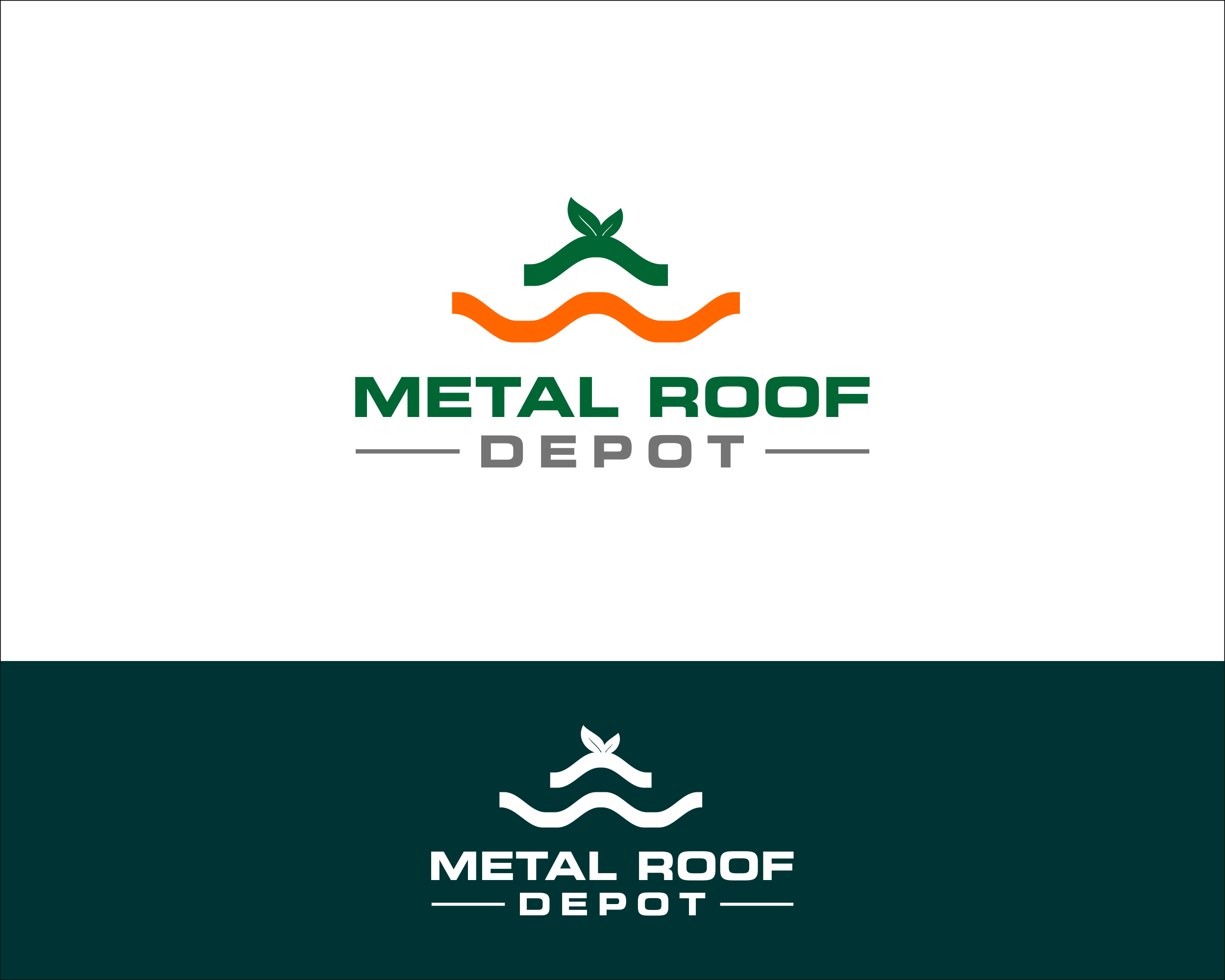 Logo Design entry 1274973 submitted by Destination to the Logo Design for Metal Roof Depot run by Kevinm
