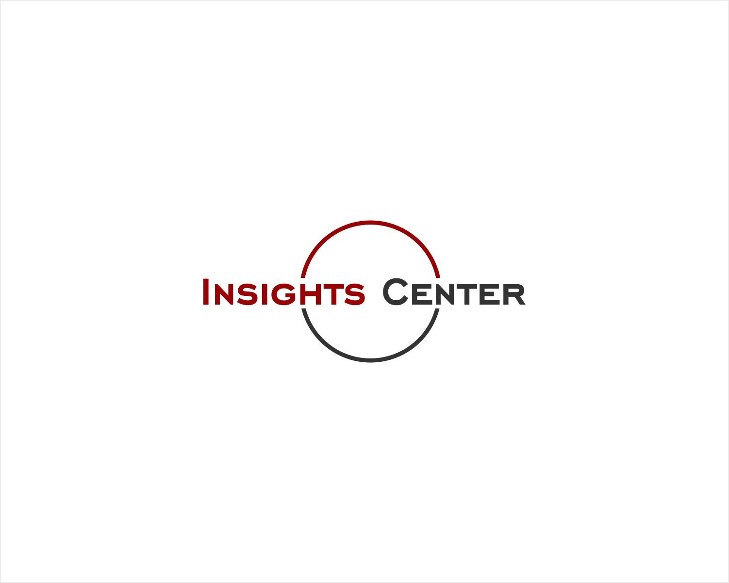 Logo Design entry 1276763 submitted by RZ to the Logo Design for Insights Center run by Season101