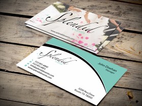 Business Card & Stationery Design entry 1277458 submitted by Betterway_designs to the Business Card & Stationery Design for Splendid Events run by christiemt
