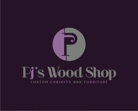 Logo Design entry 1278678 submitted by jellareed to the Logo Design for PJ's Wood Shop run by pjswoodshop