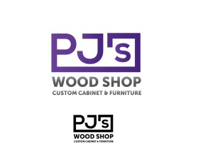 Logo Design entry 1278690 submitted by MjibAjibs to the Logo Design for PJ's Wood Shop run by pjswoodshop