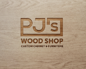 Logo Design entry 1278691 submitted by mv to the Logo Design for PJ's Wood Shop run by pjswoodshop