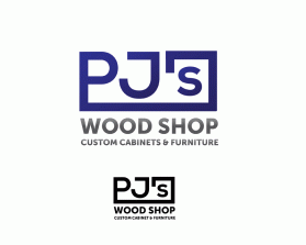 Logo Design entry 1278712 submitted by tina_t to the Logo Design for PJ's Wood Shop run by pjswoodshop