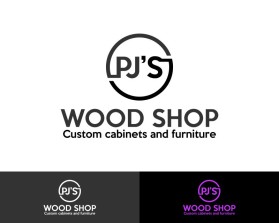 Logo Design Entry 1278739 submitted by MjibAjibs to the contest for PJ's Wood Shop run by pjswoodshop