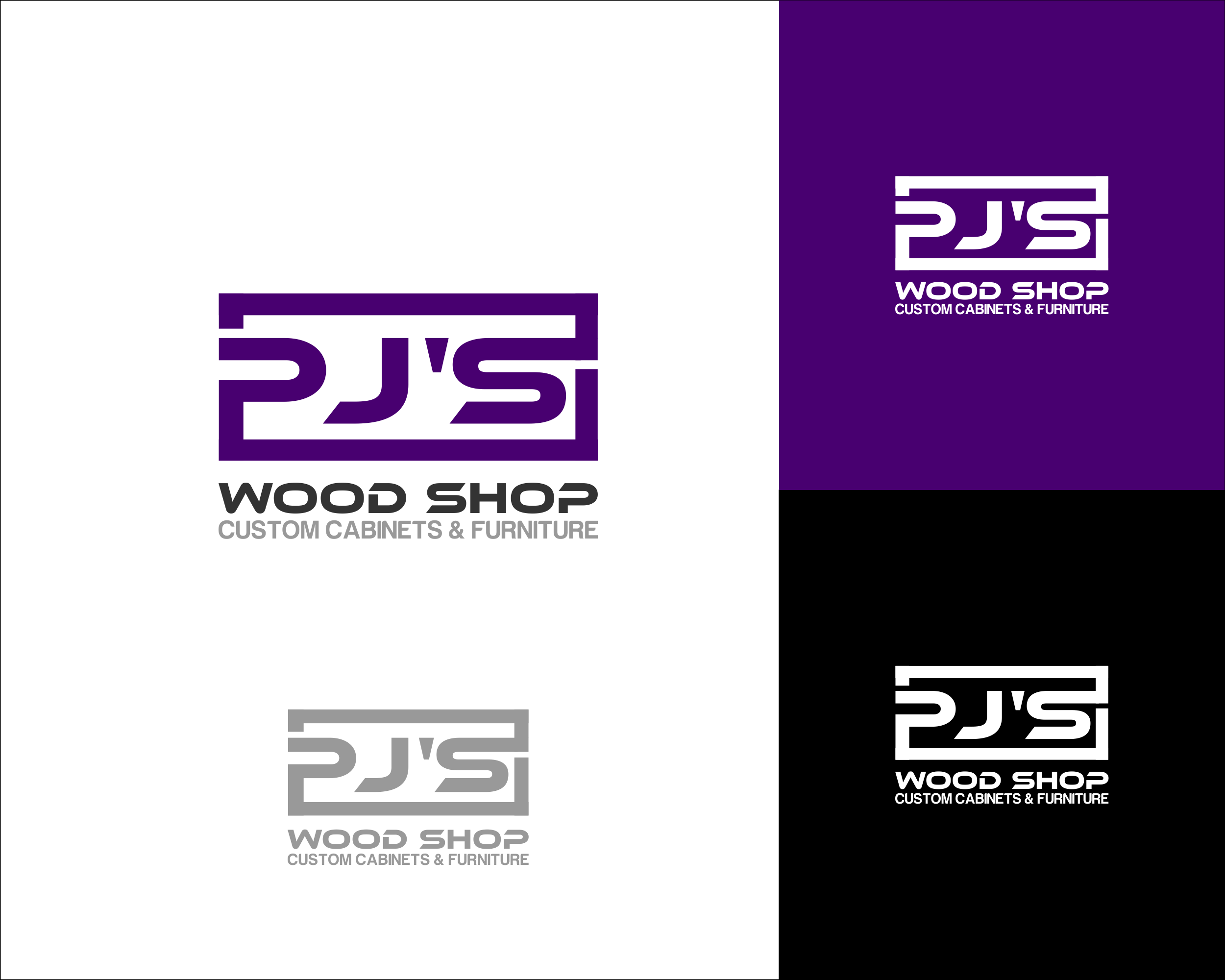 Logo Design entry 1278766 submitted by Destination to the Logo Design for PJ's Wood Shop run by pjswoodshop
