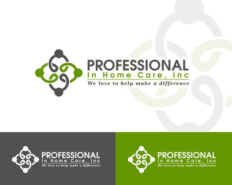 Logo Design entry 1280129 submitted by Ethan to the Logo Design for Professional In Home Care, Inc run by jamieschnabel