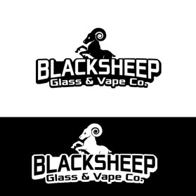 Logo Design entry 1281637 submitted by muktiDraw to the Logo Design for Blacksheep Glass & Vape Co. run by BlacksheepGlassVape