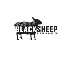 Logo Design entry 1281655 submitted by muktiDraw to the Logo Design for Blacksheep Glass & Vape Co. run by BlacksheepGlassVape
