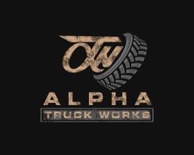 Logo Design entry 1283017 submitted by Jbgraphic to the Logo Design for Alpha Truck Works run by Rybred