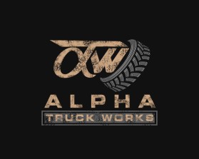 Logo Design entry 1283023 submitted by assa to the Logo Design for Alpha Truck Works run by Rybred