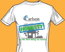 T-Shirt Design entry 1283541 submitted by dsdezign to the T-Shirt Design for Carlson Insurance Group   www.carlsoninsurancegroup.com run by tegan