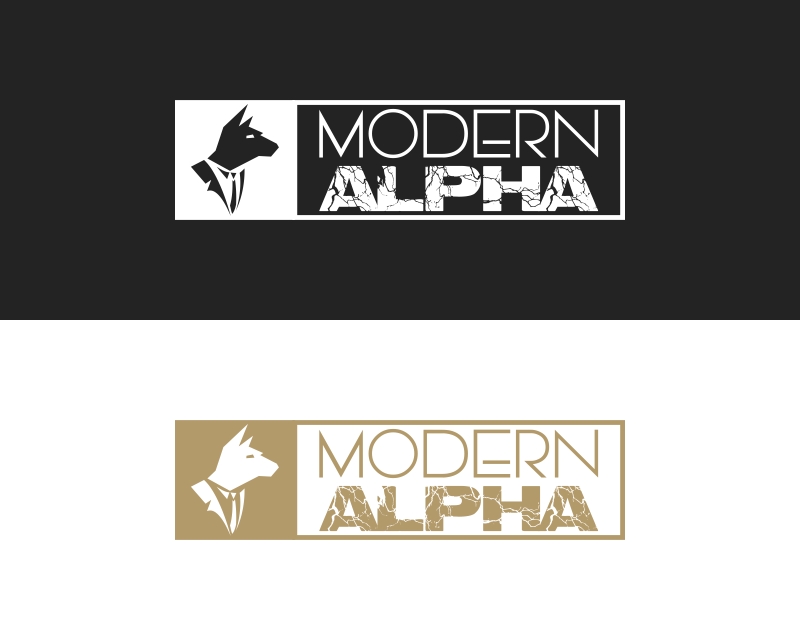 Logo Design entry 1284698 submitted by Niek to the Logo Design for Modern Alpha run by shendershaw