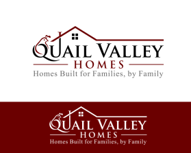 Logo Design entry 1284802 submitted by sonusmiley to the Logo Design for Quail Valley Homes and quailvalleyhomes.com run by krichmond
