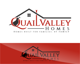 Logo Design entry 1284805 submitted by erongs16 to the Logo Design for Quail Valley Homes and quailvalleyhomes.com run by krichmond