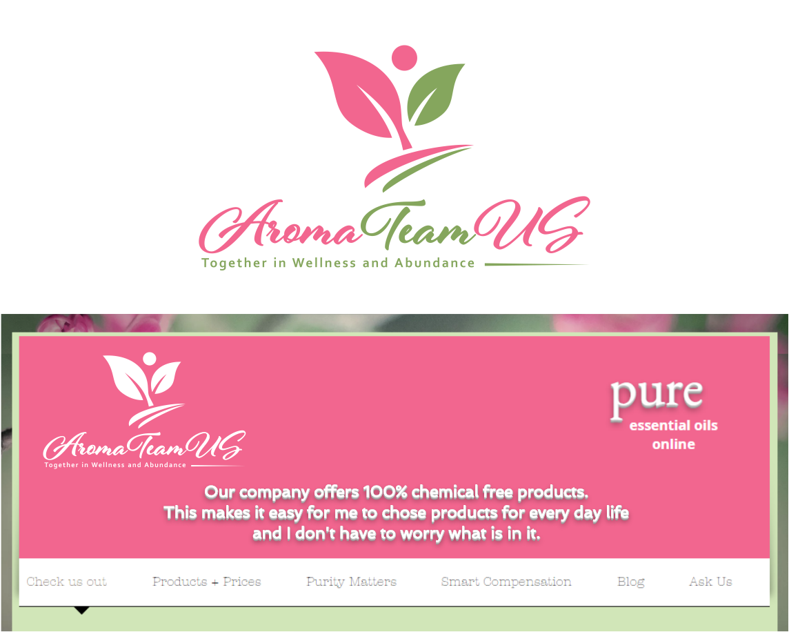 Logo Design entry 1286046 submitted by Jart to the Logo Design for AromaTeamUS run by Anna-Maya Powell