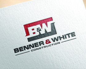 Logo Design entry 1286558 submitted by jellareed to the Logo Design for Benner & White Construction, Inc. run by DarynDWhite