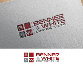 Logo Design entry 1286596 submitted by poetra to the Logo Design for Benner & White Construction, Inc. run by DarynDWhite