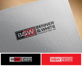 Logo Design entry 1286609 submitted by jellareed to the Logo Design for Benner & White Construction, Inc. run by DarynDWhite
