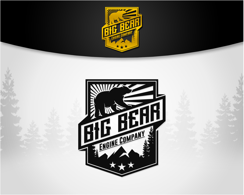 Logo Design entry 1287719 submitted by benteotso to the Logo Design for Big Bear Engine Company run by cliffordtheredd