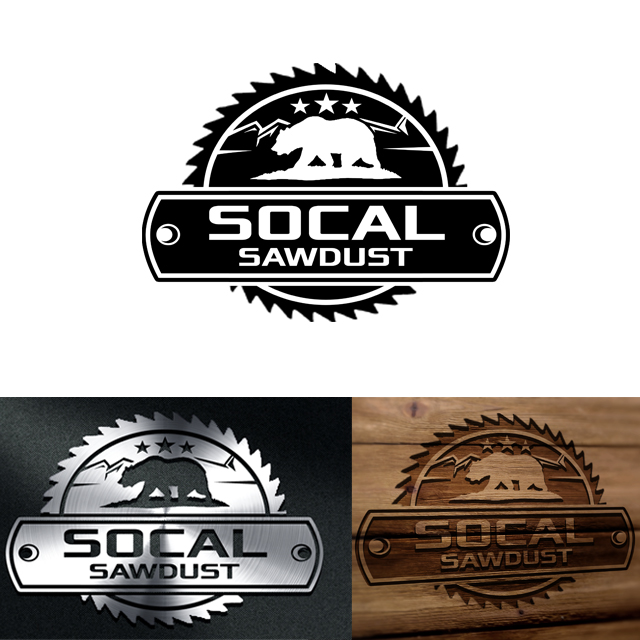 Logo Design entry 1288203 submitted by Rizki to the Logo Design for SoCal SawDust run by CoreyChristense1210
