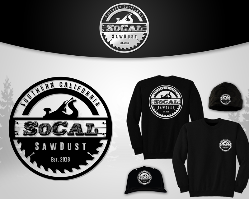 Logo Design entry 1288203 submitted by benteotso to the Logo Design for SoCal SawDust run by CoreyChristense1210