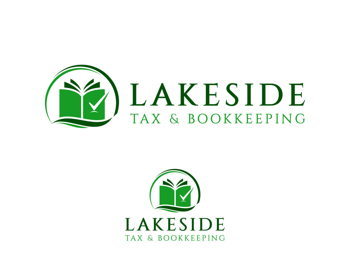 Logo Design entry 1288264 submitted by Jart to the Logo Design for Lakeside Tax & Bookkeeping  run by keyelement