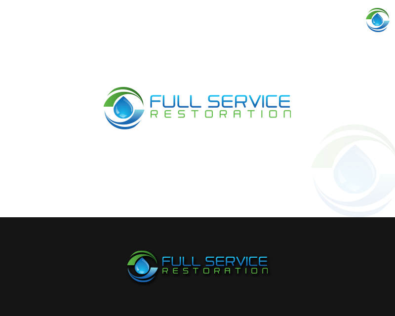 Logo Design entry 1289067 submitted by amc99 to the Logo Design for Full Service Restoration  run by Trentm2006