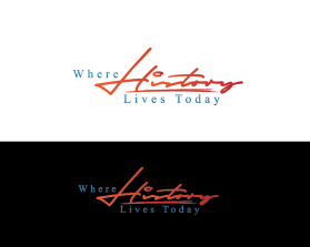 Logo Design entry 1289098 submitted by newcolors to the Logo Design for Where History Lives Today run by ssthomas