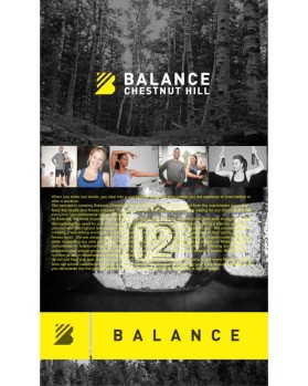 Brochure Design entry 1291079 submitted by Rizki to the Brochure Design for Balance Chestnut Hill run by amy carolla