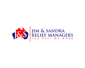 Logo Design entry 1292085 submitted by hym35 to the Logo Design for Jim and Sandra Relief Managers run by jimalgie