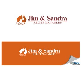 Logo Design entry 1292142 submitted by jellareed to the Logo Design for Jim and Sandra Relief Managers run by jimalgie