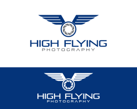 Logo Design entry 1292567 submitted by vblue to the Logo Design for High Flying Photography run by rstrapple