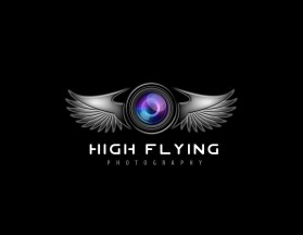 Logo Design entry 1292646 submitted by hym35 to the Logo Design for High Flying Photography run by rstrapple