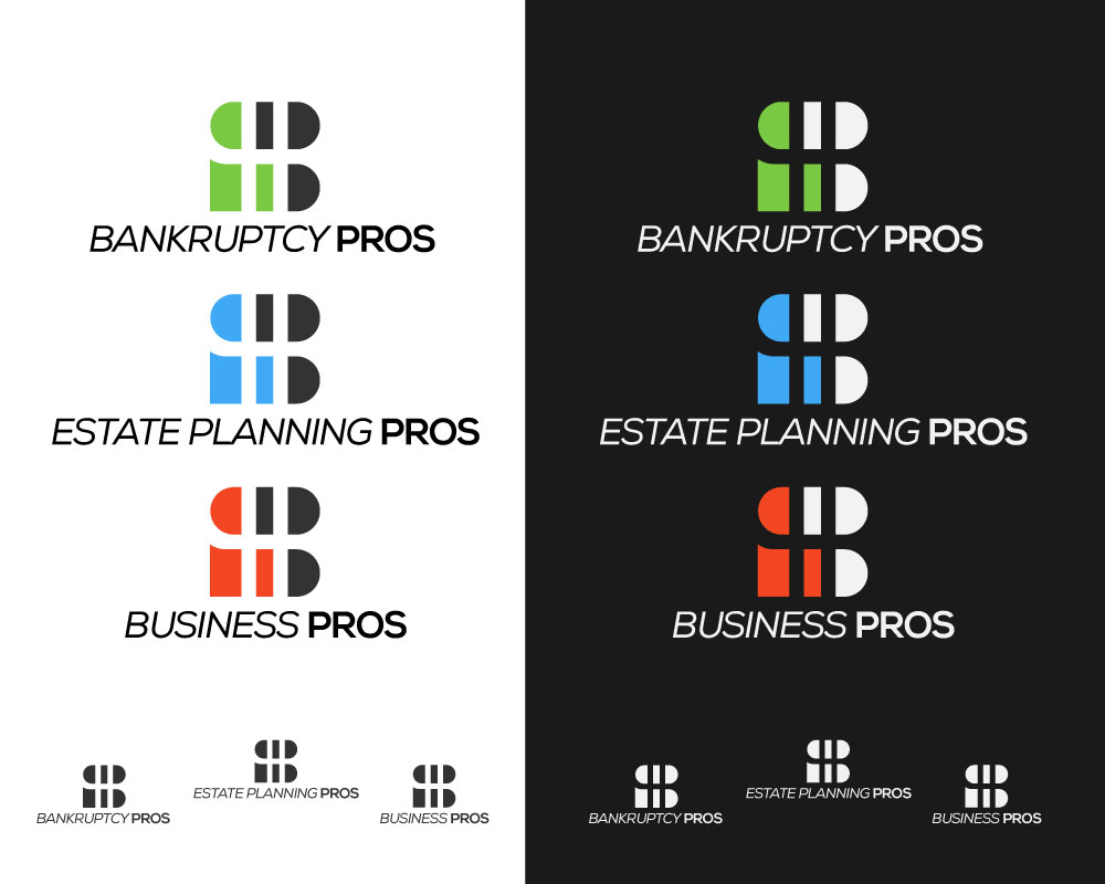 Logo Design entry 1292922 submitted by danelav to the Logo Design for Bankruptcy Pros run by mgerity