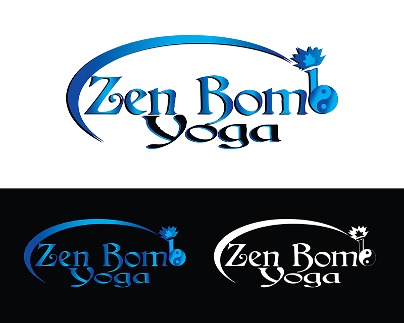 Logo Design entry 1294147 submitted by VG to the Logo Design for Zen Bomb Yoga run by jongreenbl