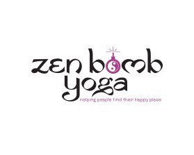 Logo Design entry 1294162 submitted by quimcey to the Logo Design for Zen Bomb Yoga run by jongreenbl