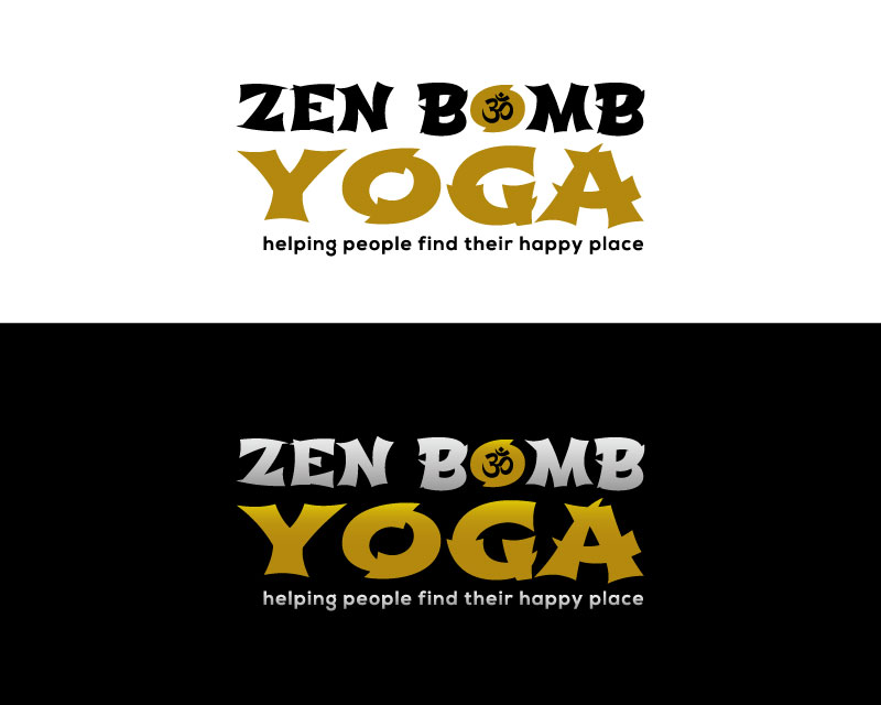 Logo Design entry 1294263 submitted by nsdhyd to the Logo Design for Zen Bomb Yoga run by jongreenbl