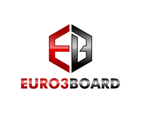 Logo Design entry 1294771 submitted by hym35 to the Logo Design for EURO3BOARD run by EURO3BOARD