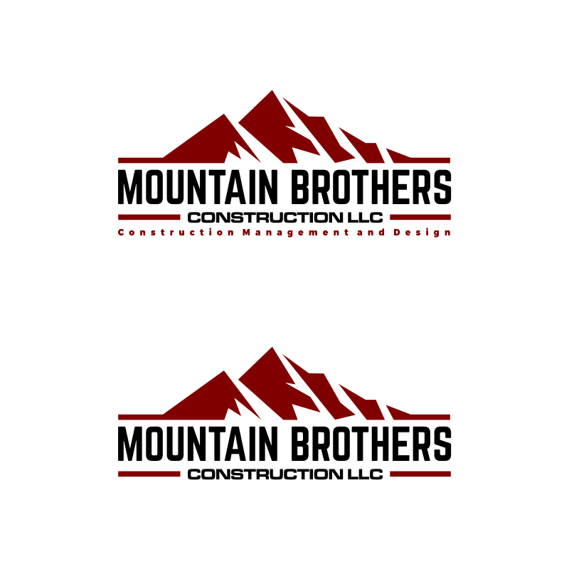 Logo Design entry 1295700 submitted by sobri9012sobirin to the Logo Design for Mountain Brothers Construction LLC run by scotty