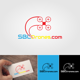 Logo Design entry 1295766 submitted by RZ to the Logo Design for SBCDrones.com or AerialOpticalSolutions.com run by techtips