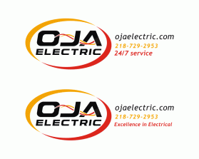 Logo Design entry 1296731 submitted by SURPRI to the Logo Design for Oja Electric run by Jordan oja