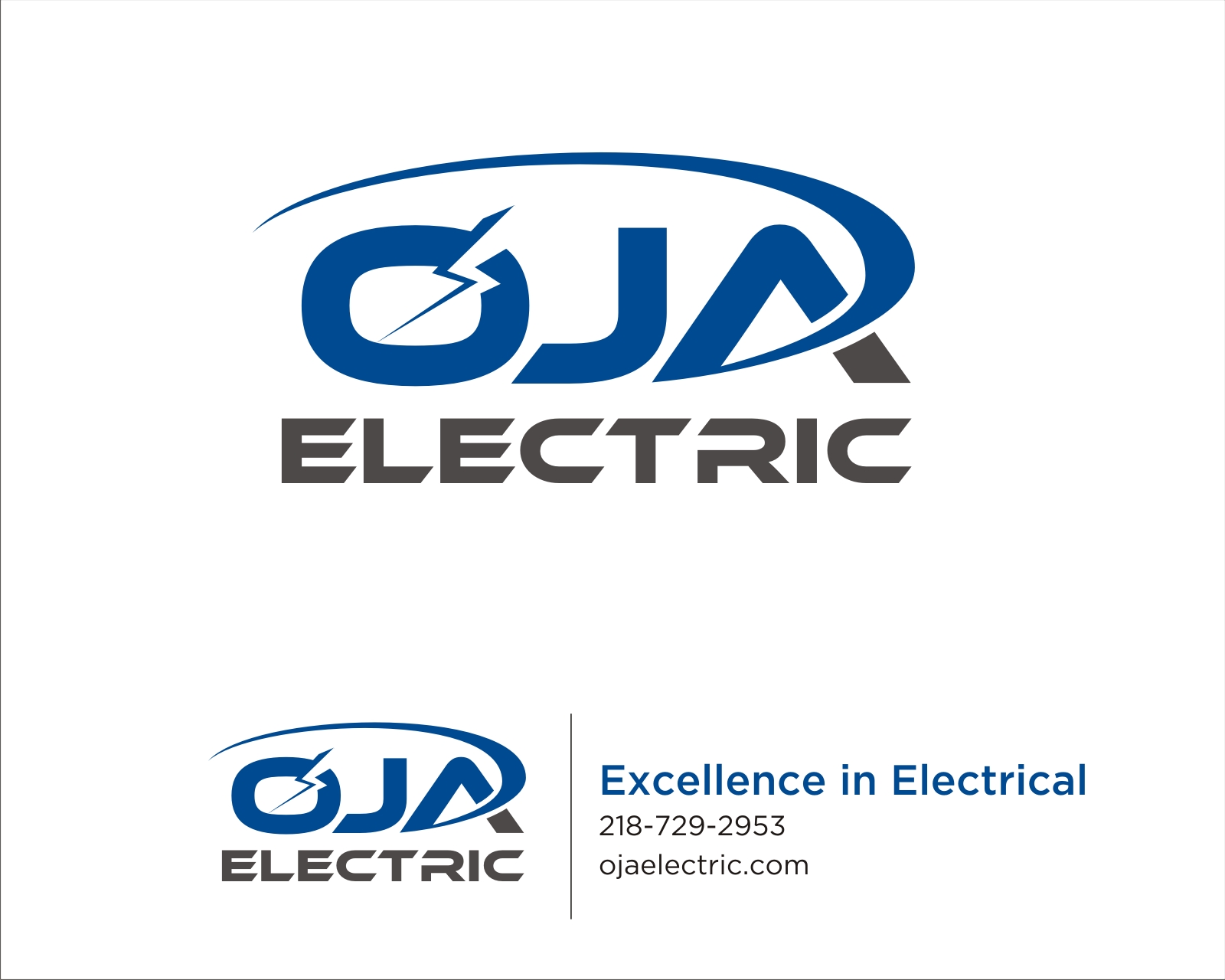 Logo Design entry 1297060 submitted by warnawarni to the Logo Design for Oja Electric run by Jordan oja