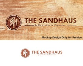 Logo Design entry 1195993 submitted by Maxman to the Logo Design for The Sandhaus run by sanderboy