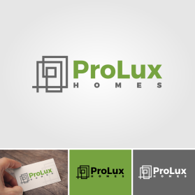 Logo Design entry 1297275 submitted by Super to the Logo Design for ProLux Homes  run by Hex75