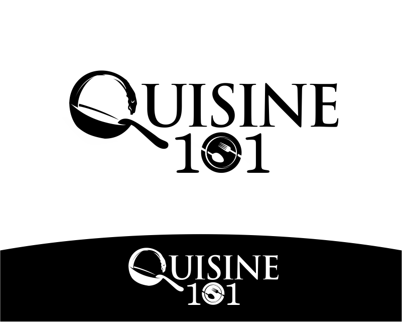 Logo Design entry 1298990 submitted by shabrinart2 to the Logo Design for Quisine 101 run by gabeandres