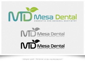 Logo Design Entry 1300560 submitted by putih to the contest for Mesa Dental run by Ebrowner