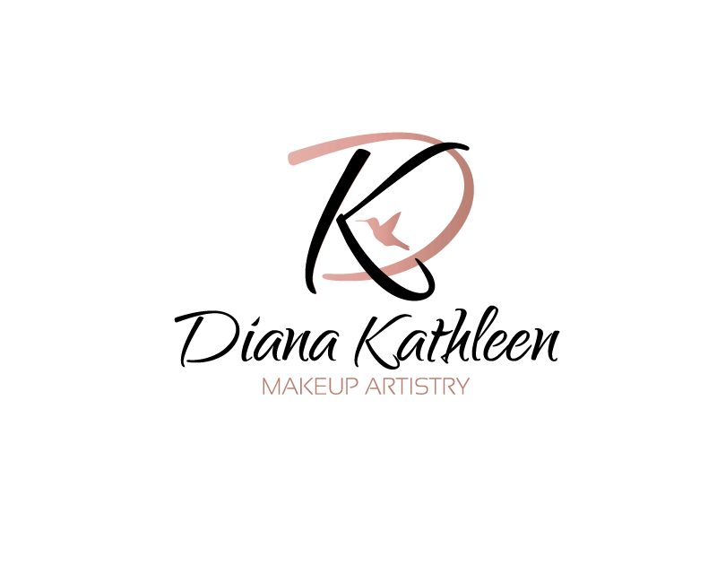 Logo Design entry 1302798 submitted by kbcorbin to the Logo Design for Diana Kathleen Makeup Artistry run by Dracht21