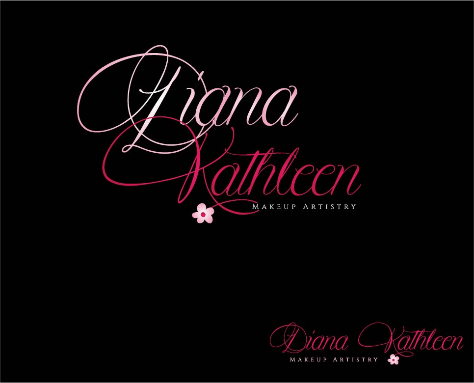 Logo Design entry 1302801 submitted by artidesign to the Logo Design for Diana Kathleen Makeup Artistry run by Dracht21